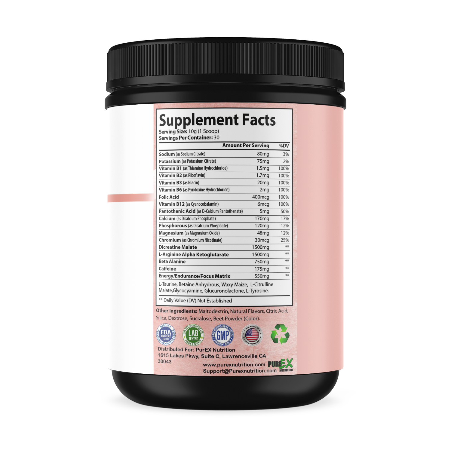 Pure Energy  Honeydew Watermelon